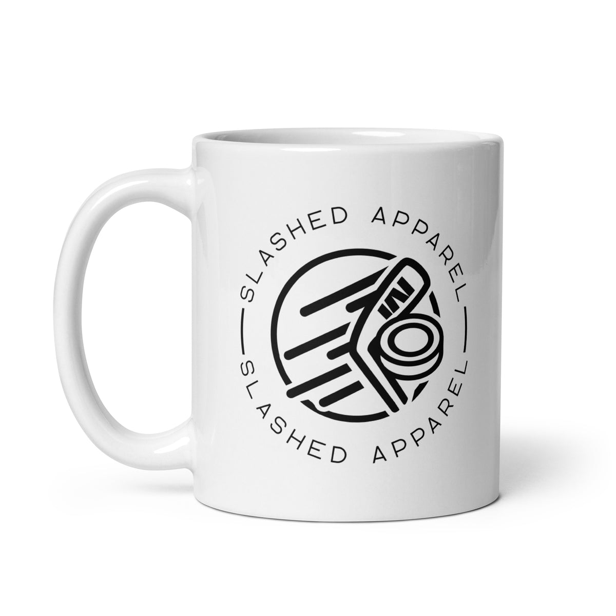 Slashed “Skate in style” Mug